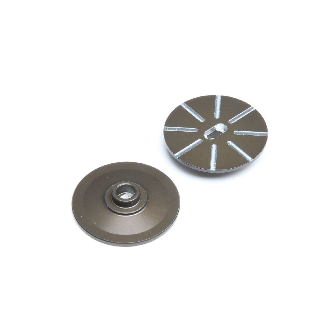 TLR Grooved Slipper Plates, SHDS (2)