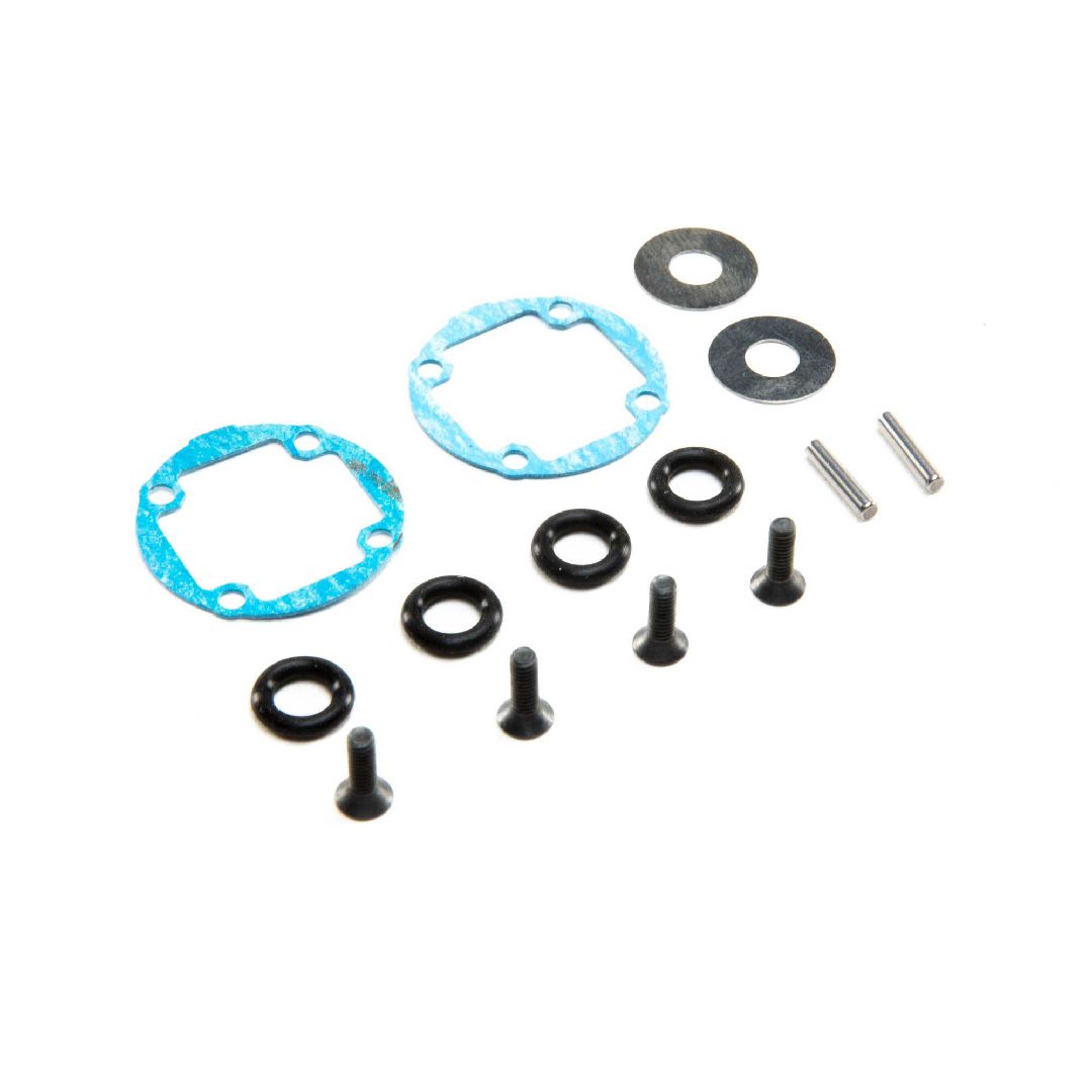 TLR Seal & Hardware Set, G2 Gear Diff: 22