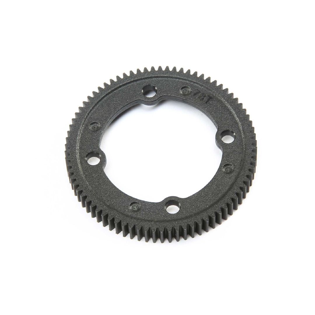 TLR 78T Spur Gear, Center Diff: 22X-4