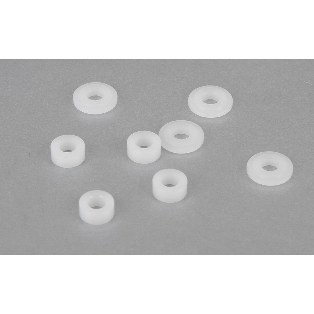 TLR Shock Seal Bushings, Machined, G3 3.5mm (4)