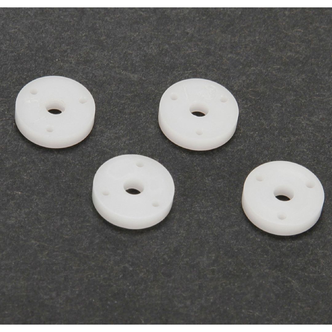 TLR Machined Shock Pistons, 3 x 1.4mm, G2 (4) TLR Machined Shock Pistons, 3 x 1.4mm, G2 (4)