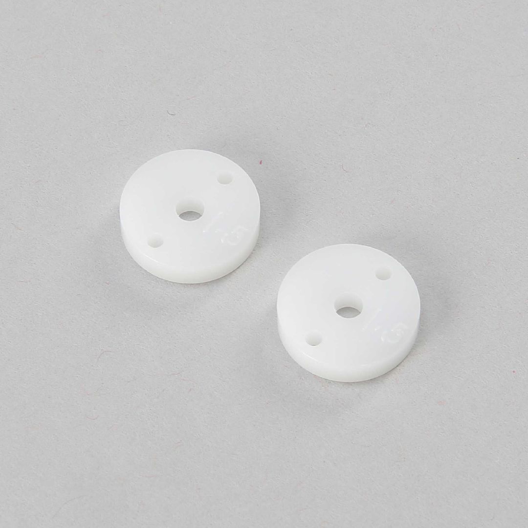 TLR Machined Shock Pistons, 2 x 1.5mm, G3 (2)