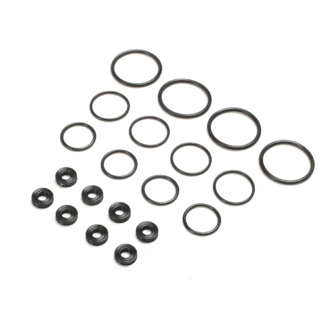 TLR Seal Set, X-Rings, G3 3mm V2 (4 shocks)
