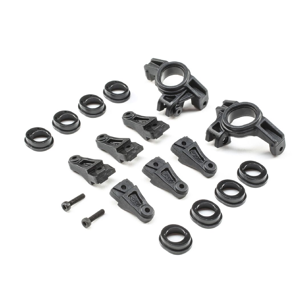 TLR Front Spindle Set: 22 5.0