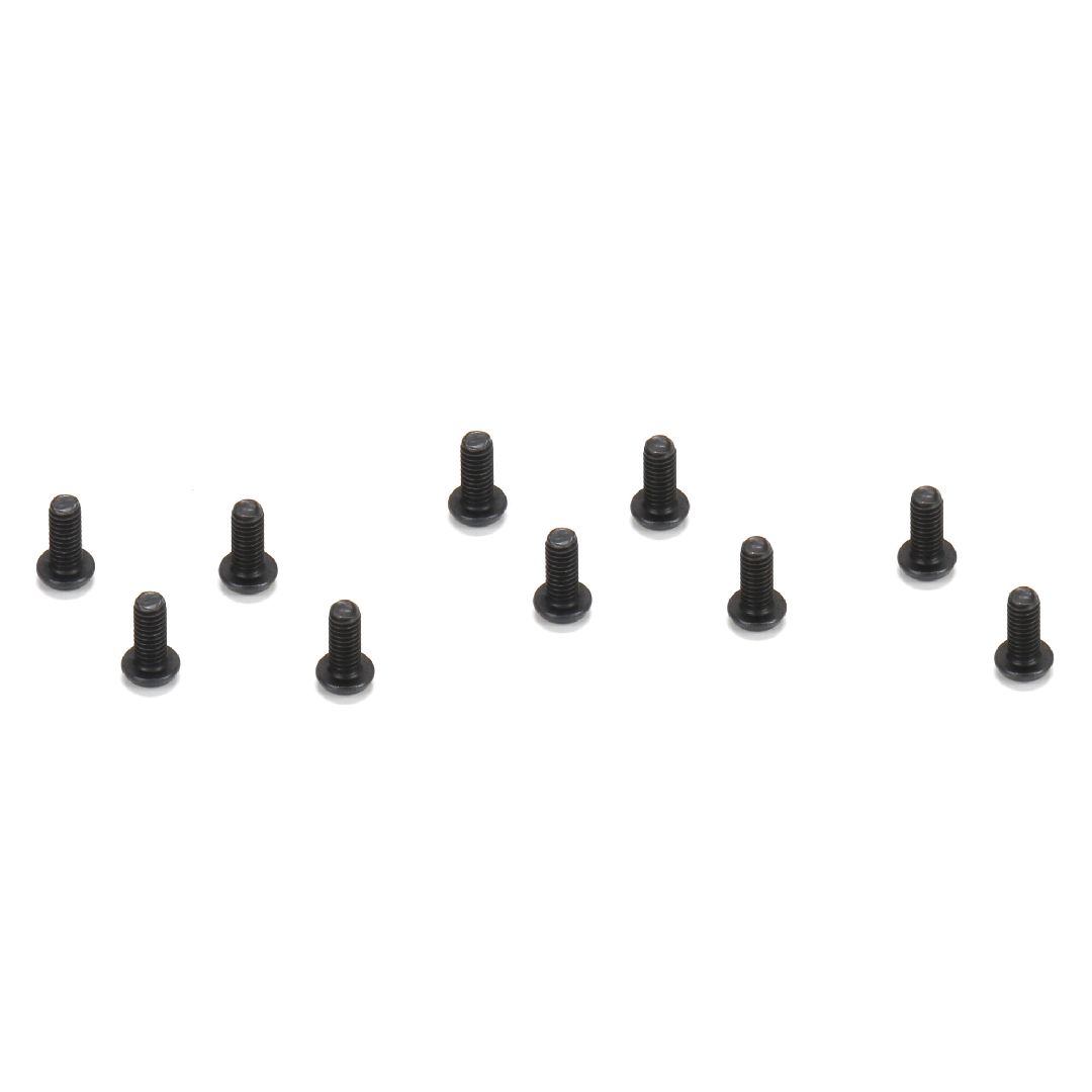 TLR Button Head Screws, M2.5 x 8mm (10)
