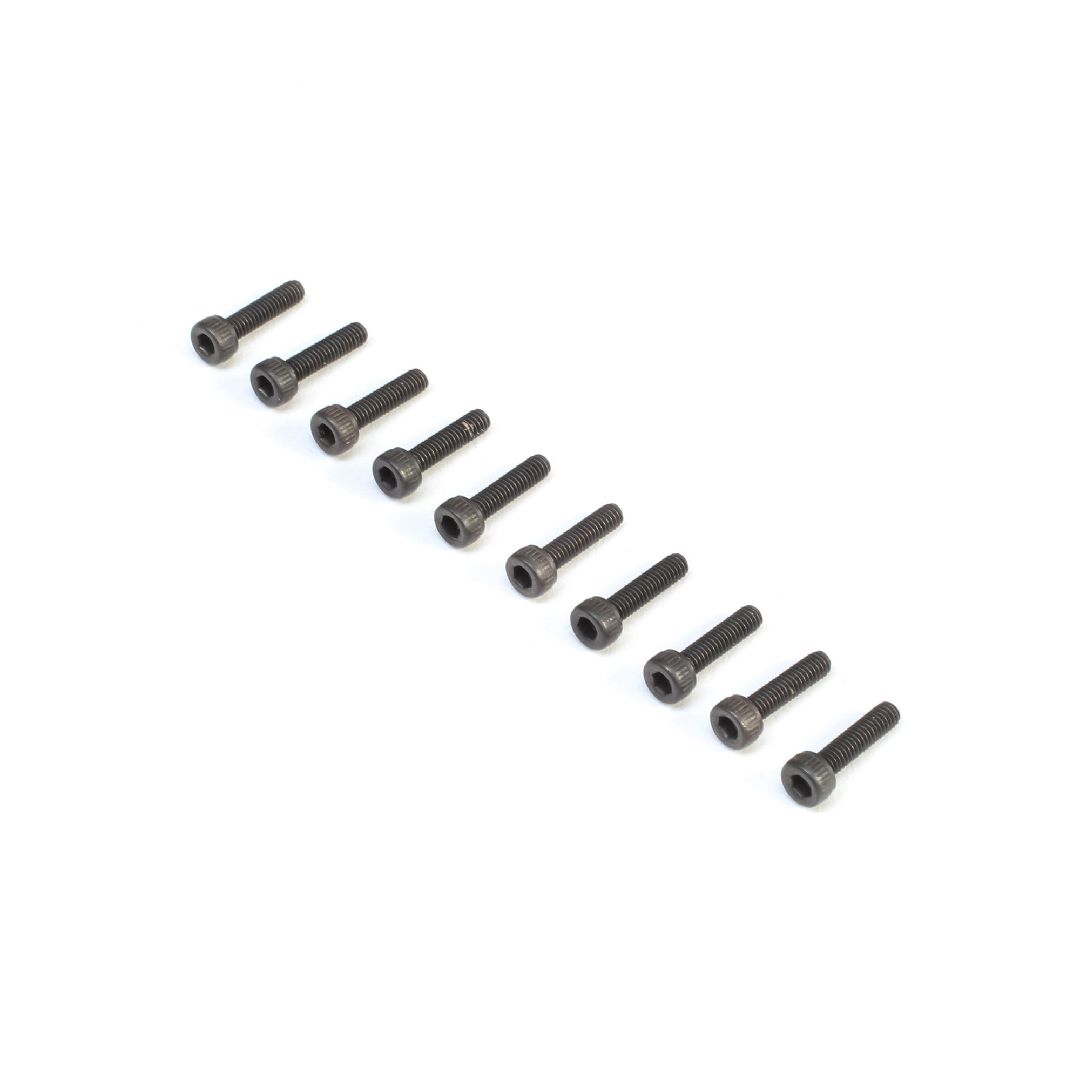 TLR Cap Head Screws, M2.5 x 10mm (10)