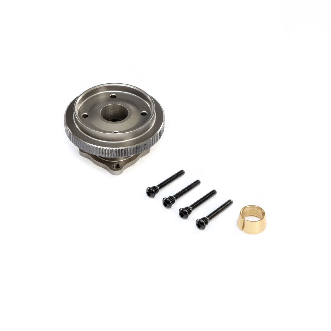 TLR Flywheel & Collet, Aluminum: 8X