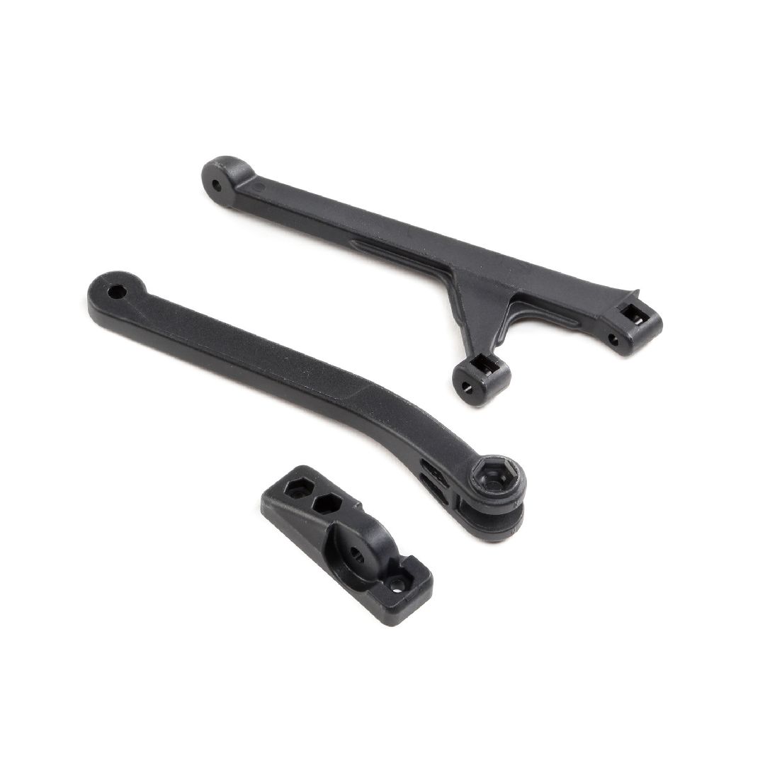 TLR Chassis Braces: 8XE