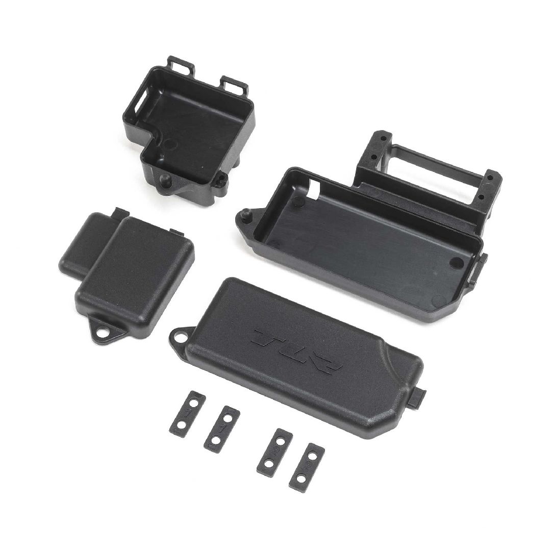 TLR Servo & Receiver Mounts: 8X 2.0 TLR Servo & Receiver Mounts: 8X 2.0