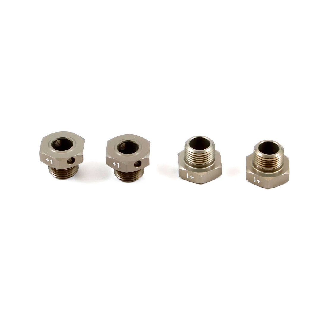 TLR Wheel Hexes, +1mm Wider (4): 8IGHT Buggy 3.0