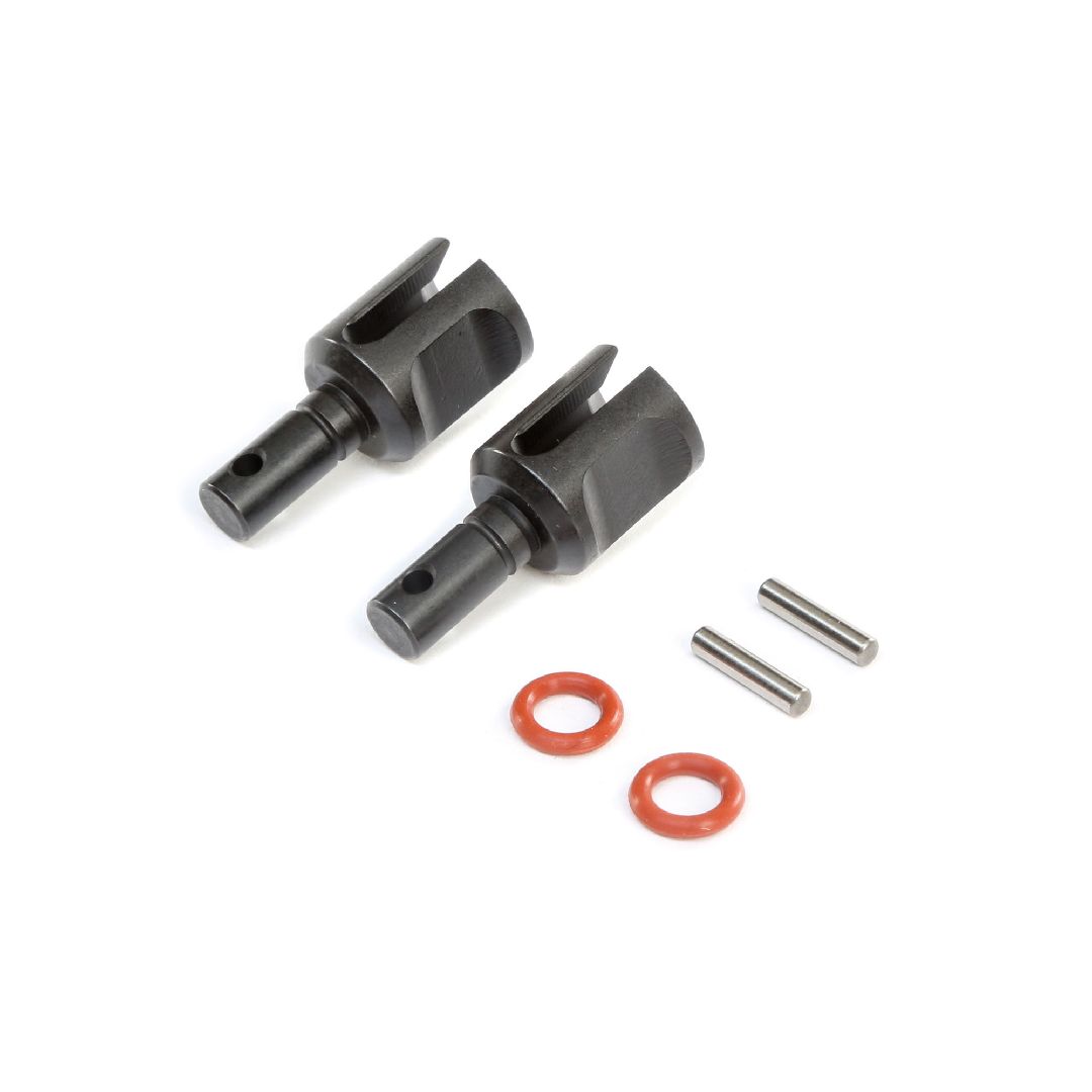 TLR Front HD Lightened Outdrive Set (2): 8X