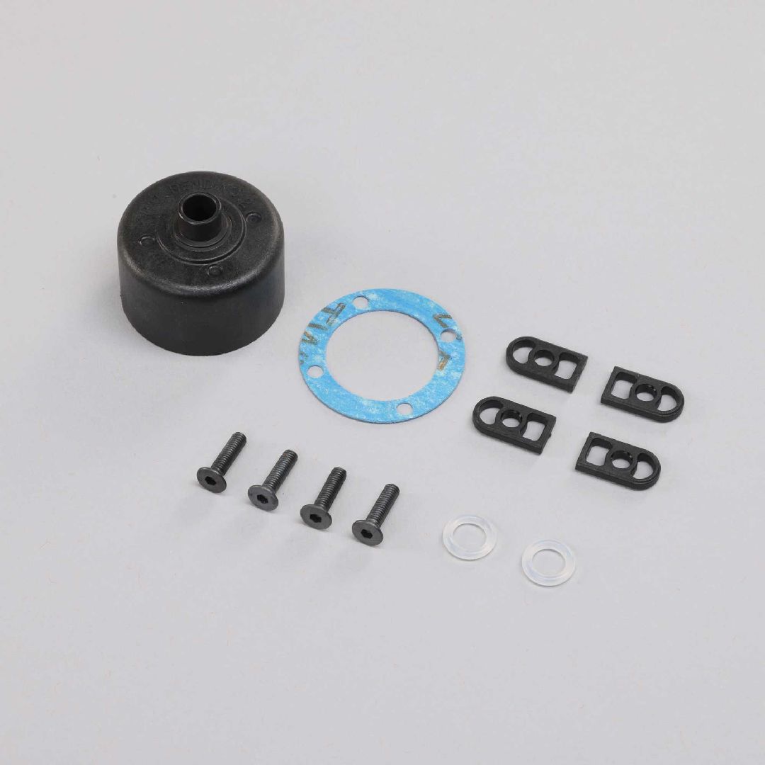 TLR Heavy Duty Differential Case, V2: 8X