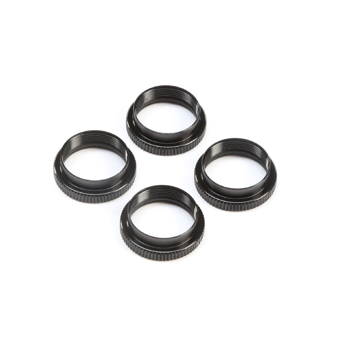 TLR 16mm Shock Nuts & O-rings (4): 8X