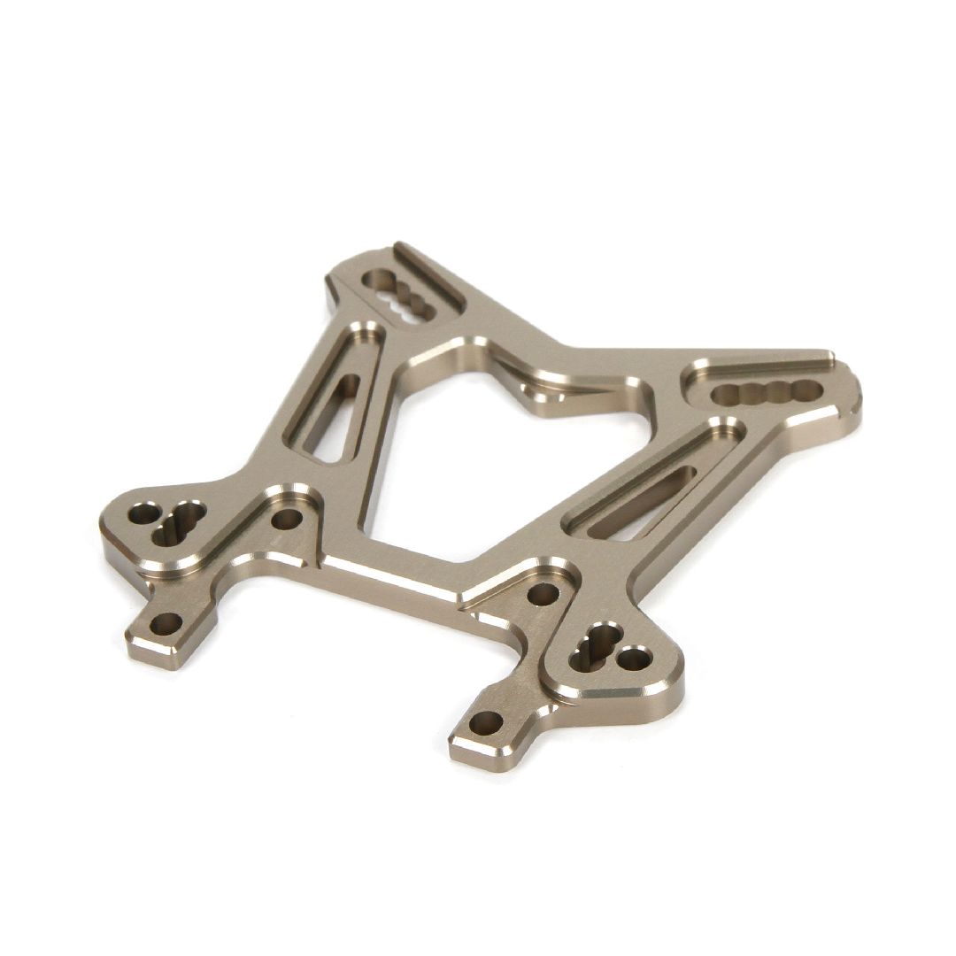 TLR Front Shock Tower, Aluminum: 8IGHT 4.0 TLR Front Shock Tower, Aluminum: 8IGHT 4.0