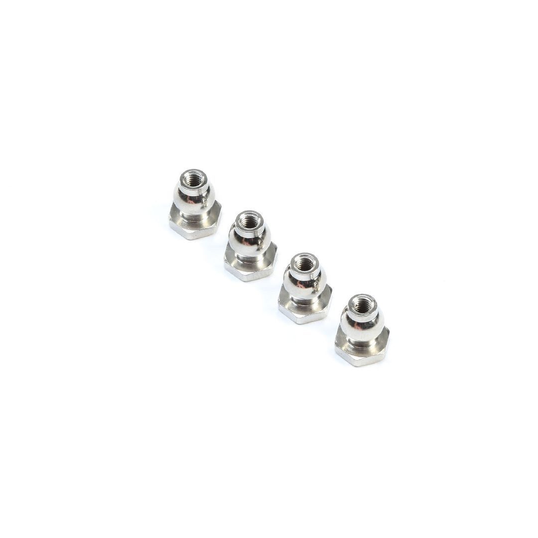 TLR Suspension Ball, 6.8mm, Flanged (4): 8X