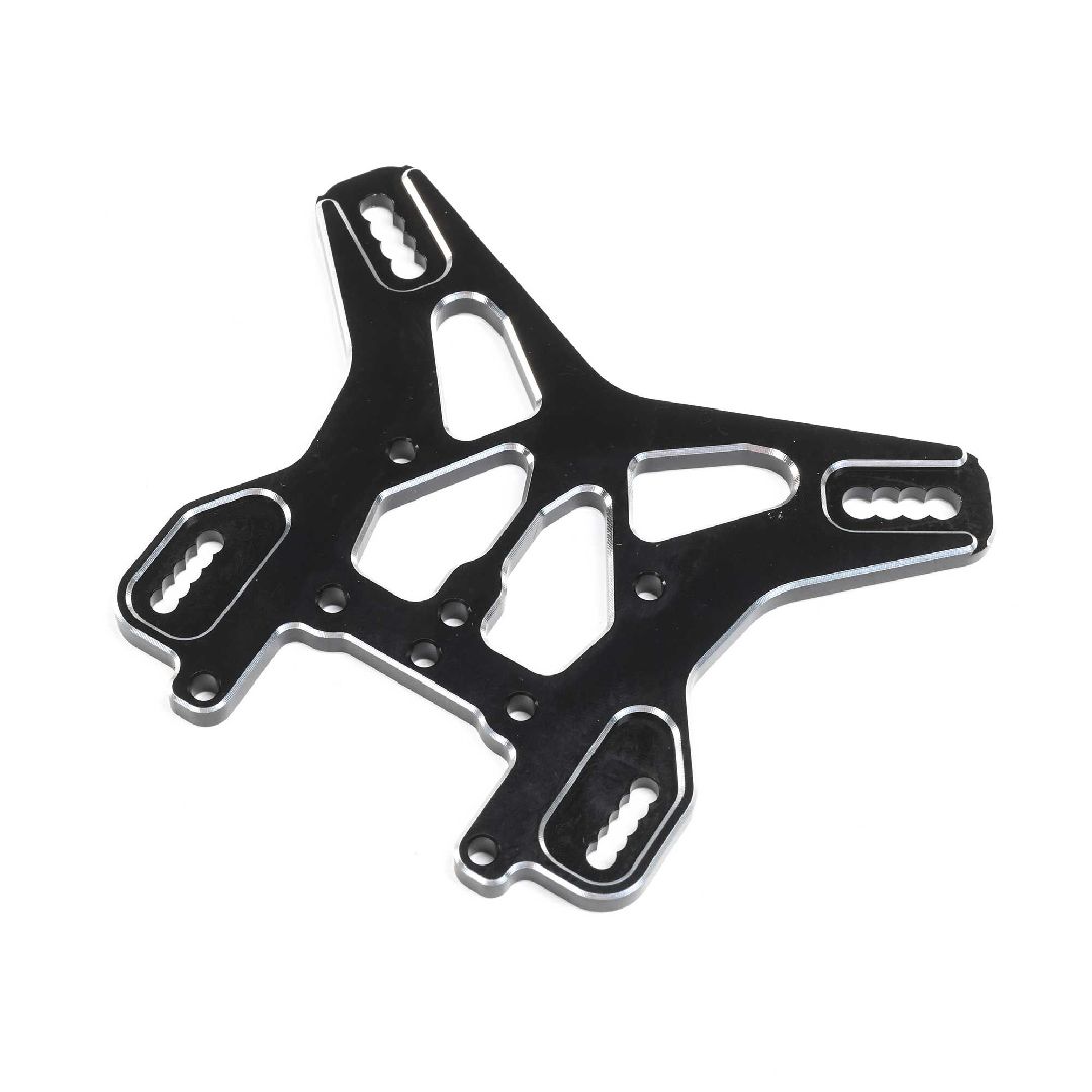 TLR Rear Shock Tower, Aluminum: 8X, 8XE 2.0