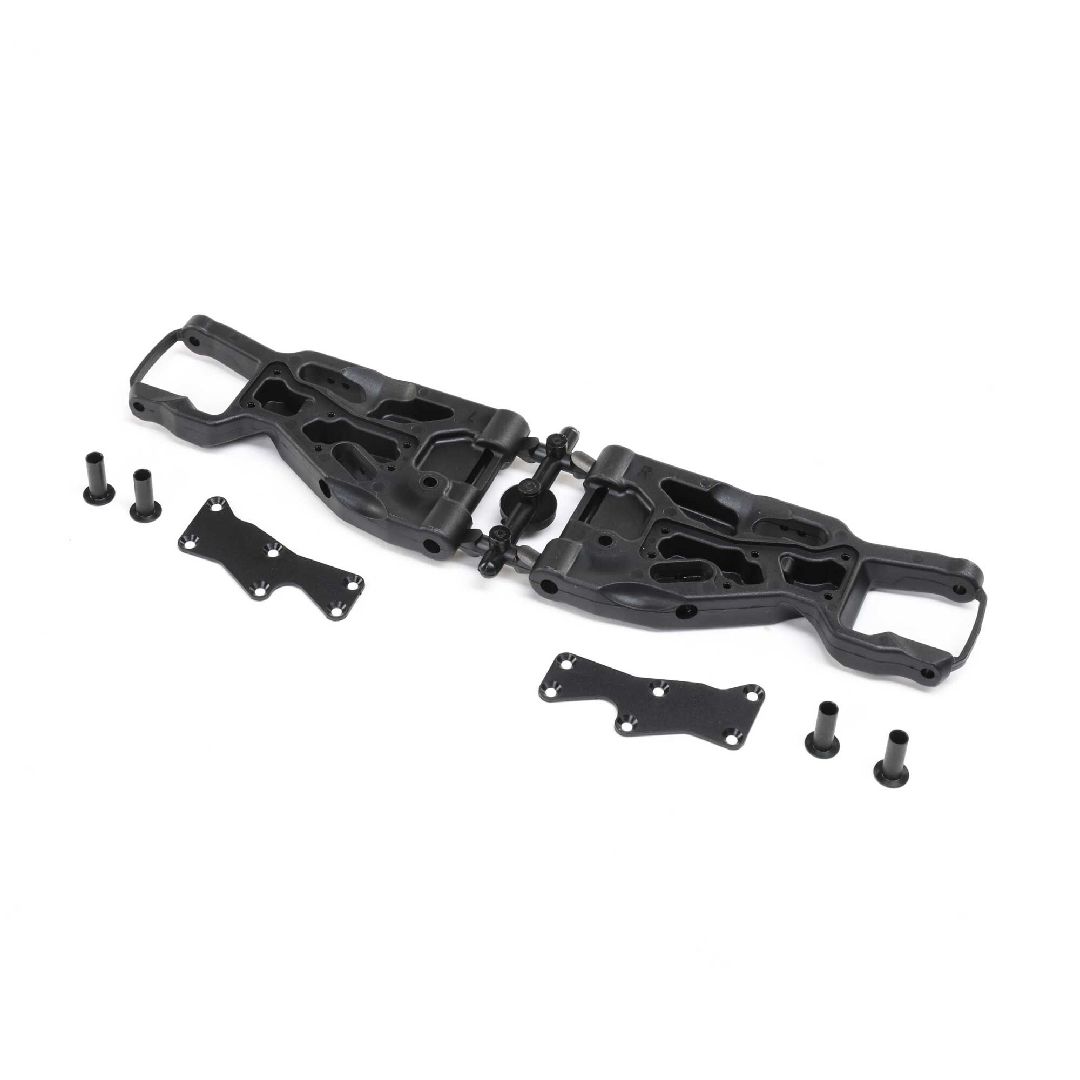 TLR Front Arm Set w/Inserts: 8X, 8XE 2.0