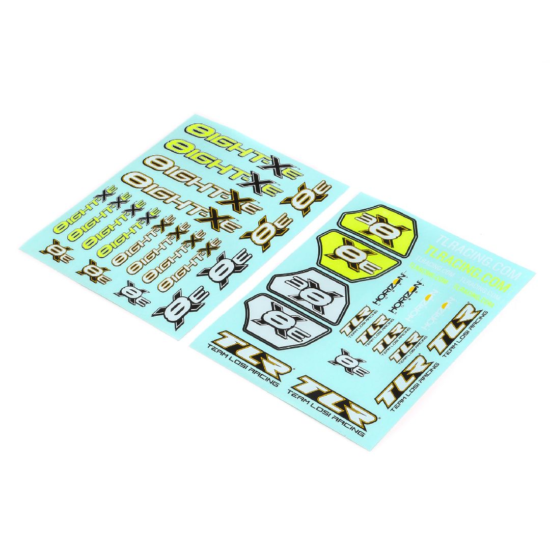 TLR Logo Sheet: 8XE