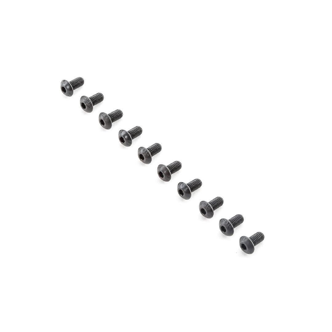 TLR Button Head Screws, M5x10mm (10)