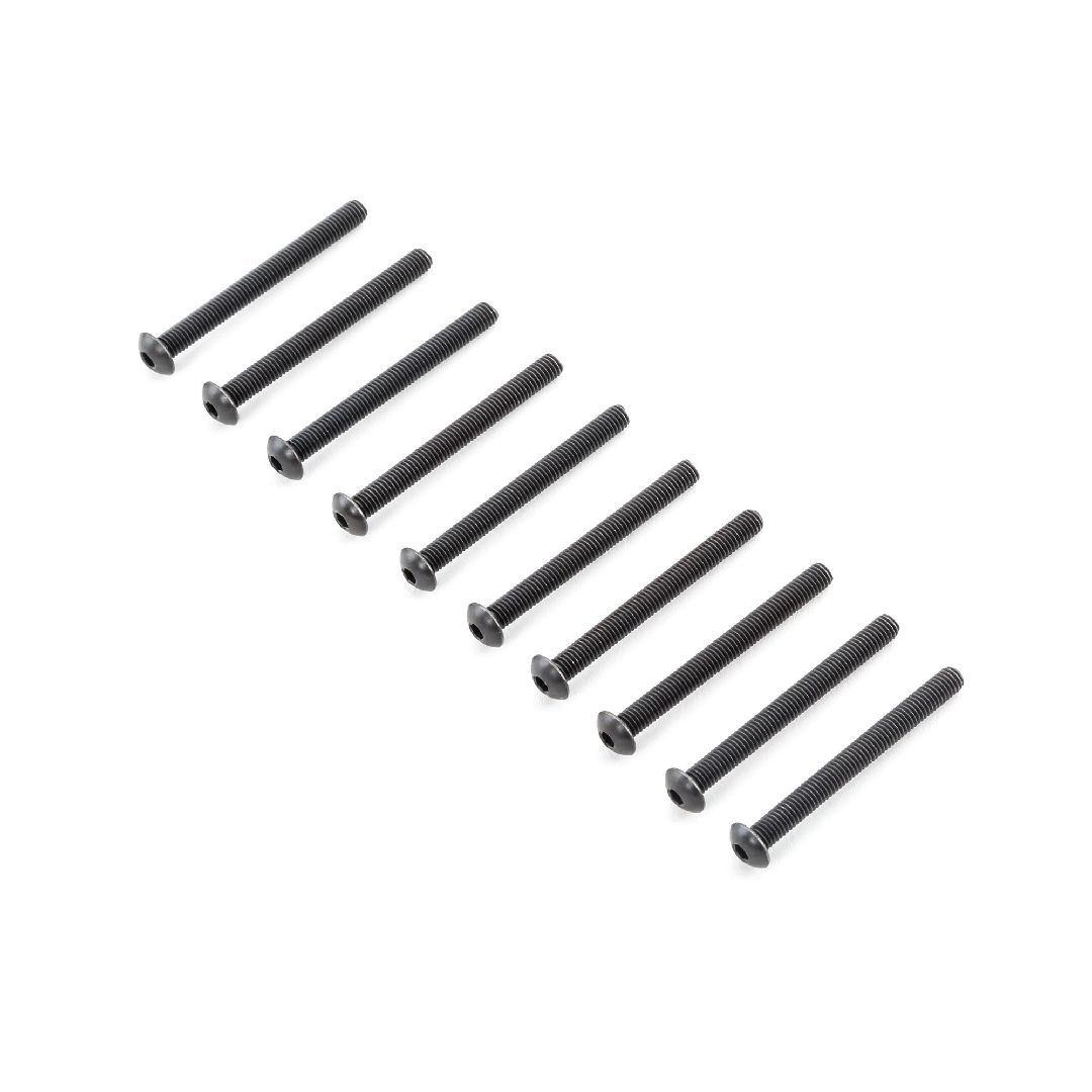 TLR ButtonHead Screws, M5x50mm (10)