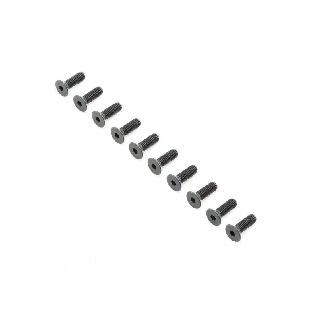 TLR Flat Head Screws, M5x16mm (10)
