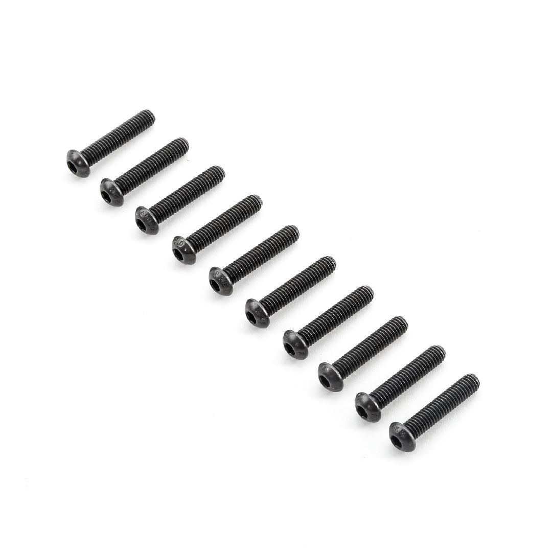 TLR Button Head Screws, M6x30mm (10)