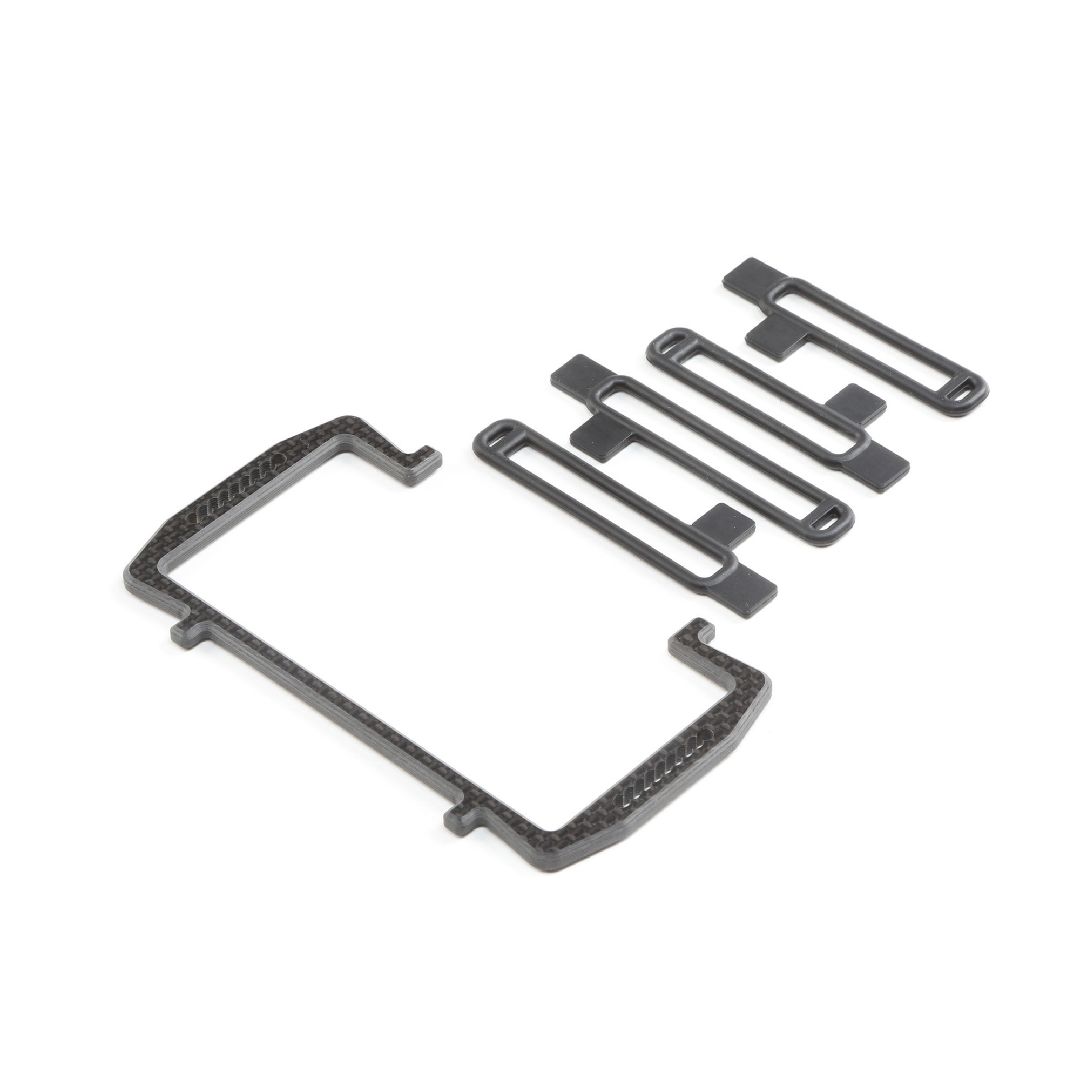 TLR Carbon Battery Cradle: 22 5.0