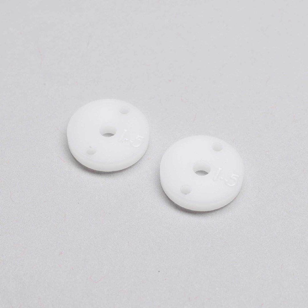 TLR Machined Shock Pistons, 2.3mm, 2 x 1.5mm, G3 (2)