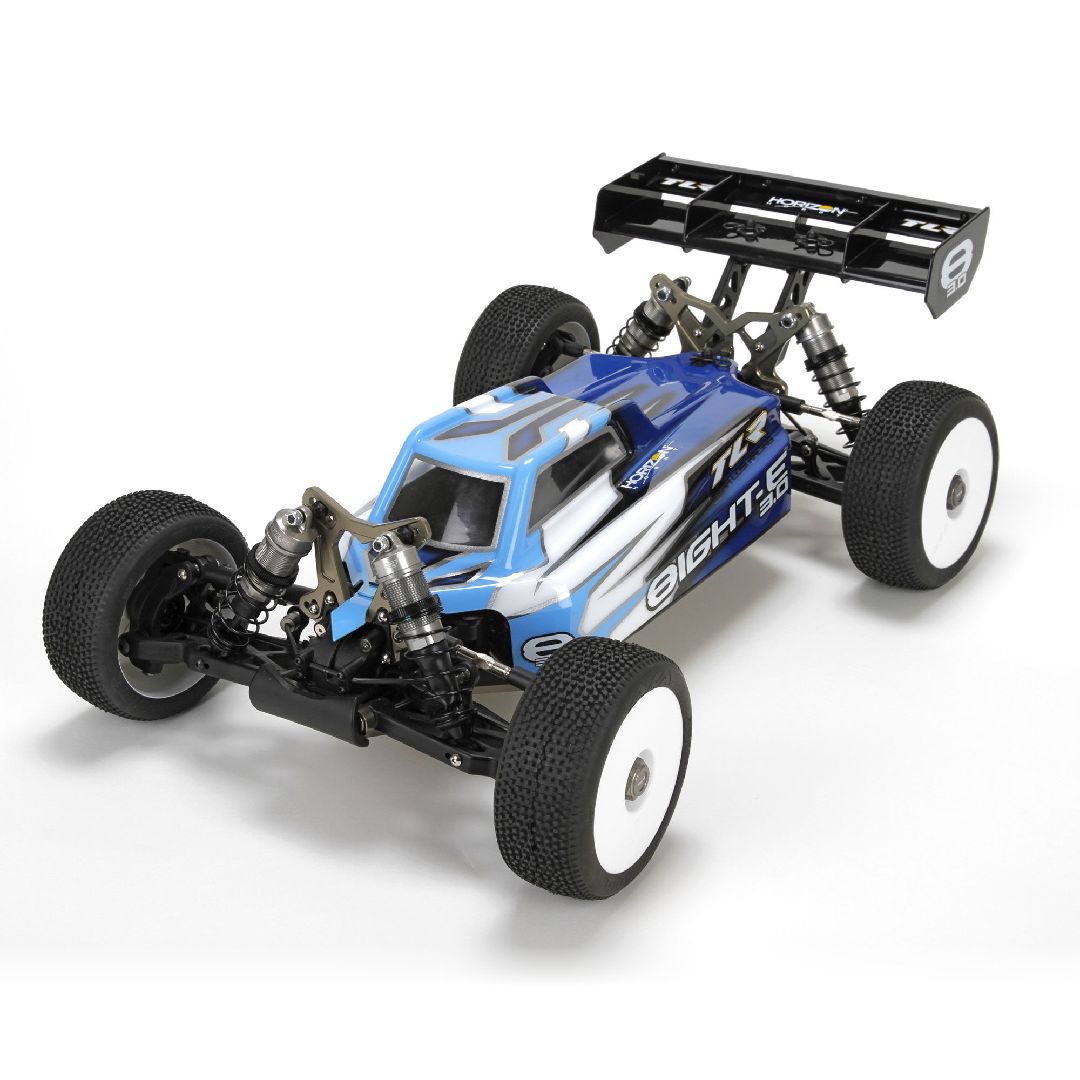 TLR Cab Forward Body Set, Clear: 8E 3.0