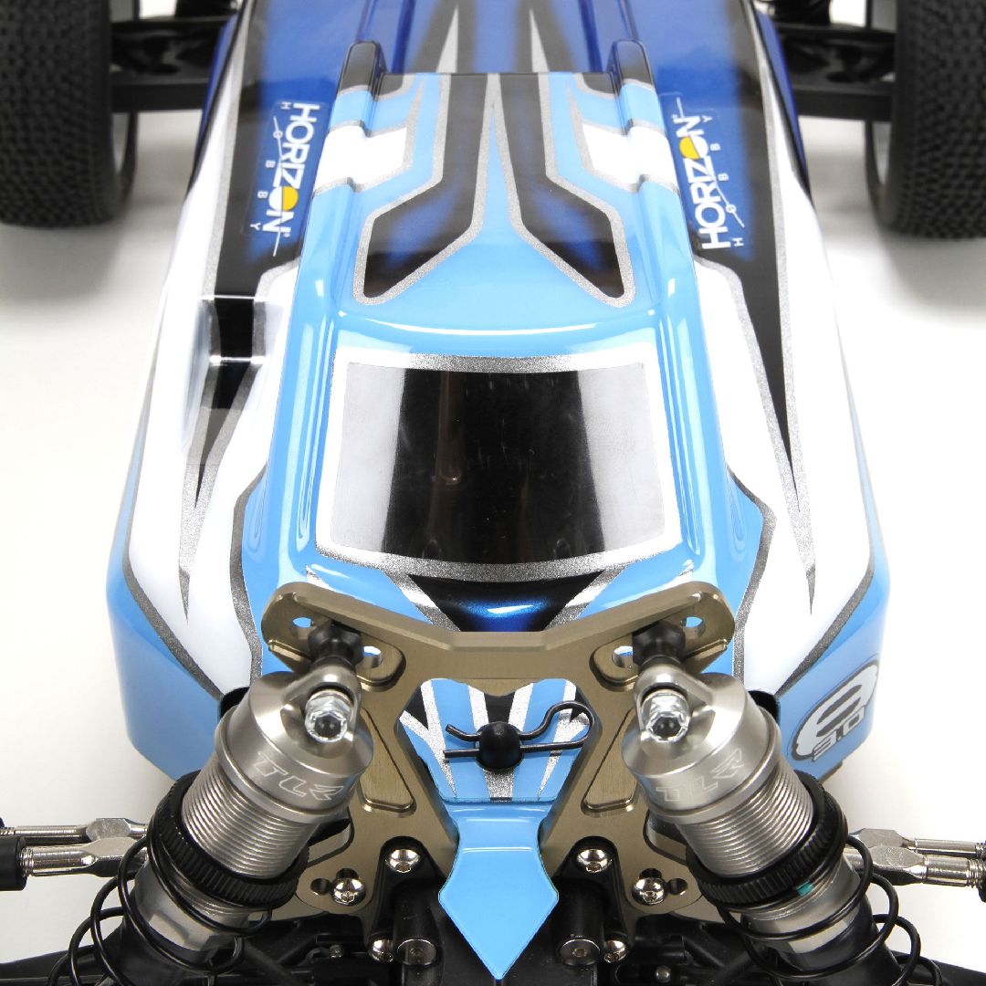 TLR Cab Forward Body Set, Clear: 8E 3.0
