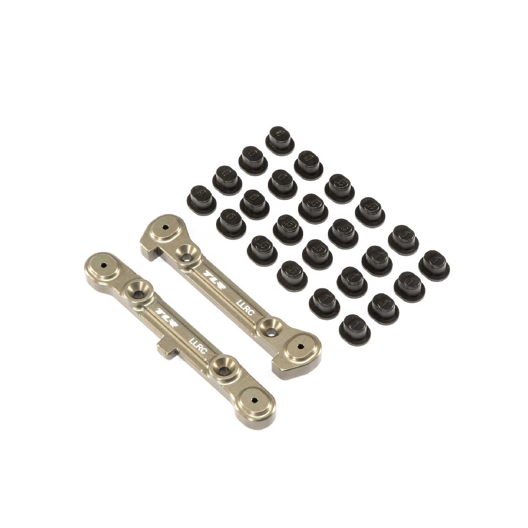 TLR LLRC Adj Rear Hinge Pin Brace Set: 8IGHT 8T 4.0