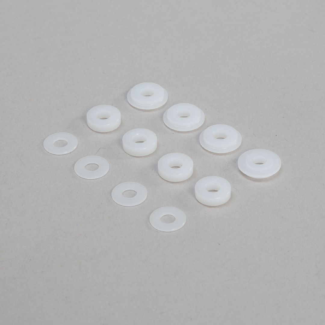 TLR Shock Guide & Bushing Set, 3.5mm: 8X