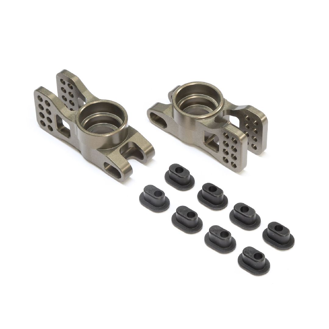 TLR Rear Hub, Aluminum: 8X