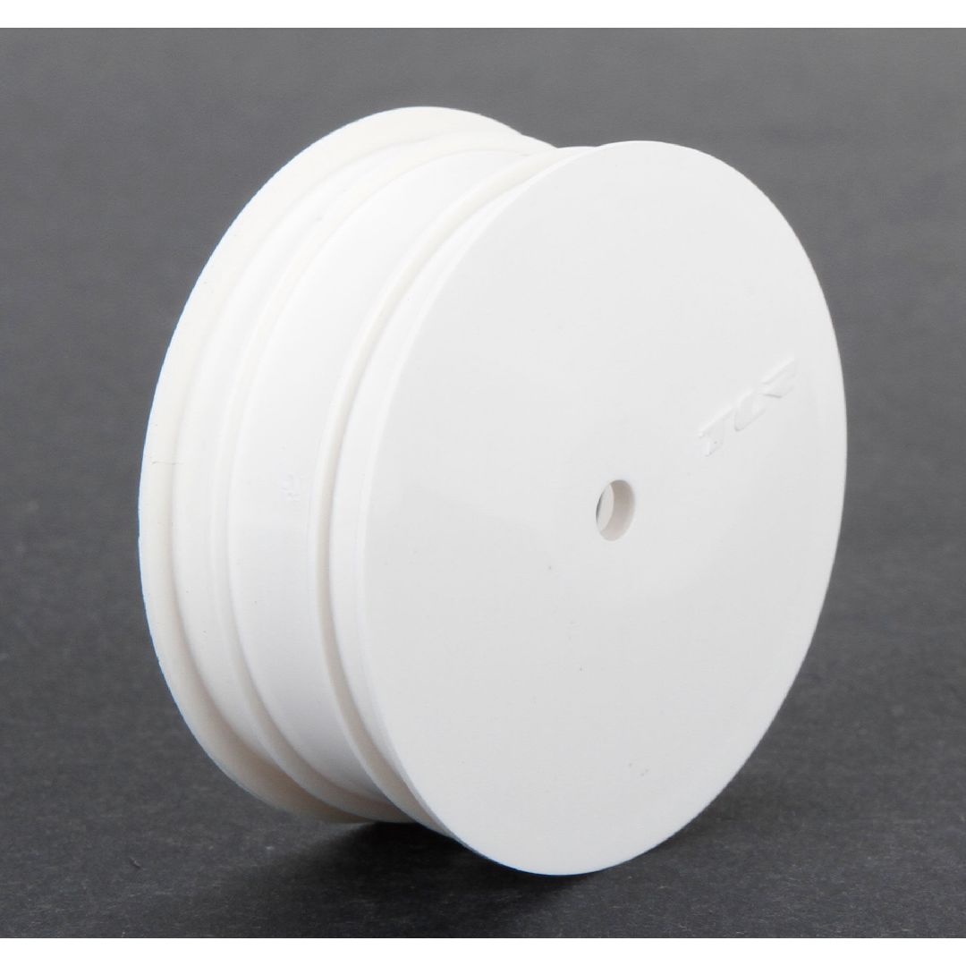 TLR 1/10 2.2 Wheel, 12mm Hex, White (Front)(2): 22 3.0