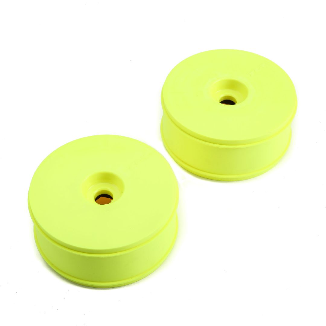TLR Dish Wheel, Yellow (2): 5IVE B