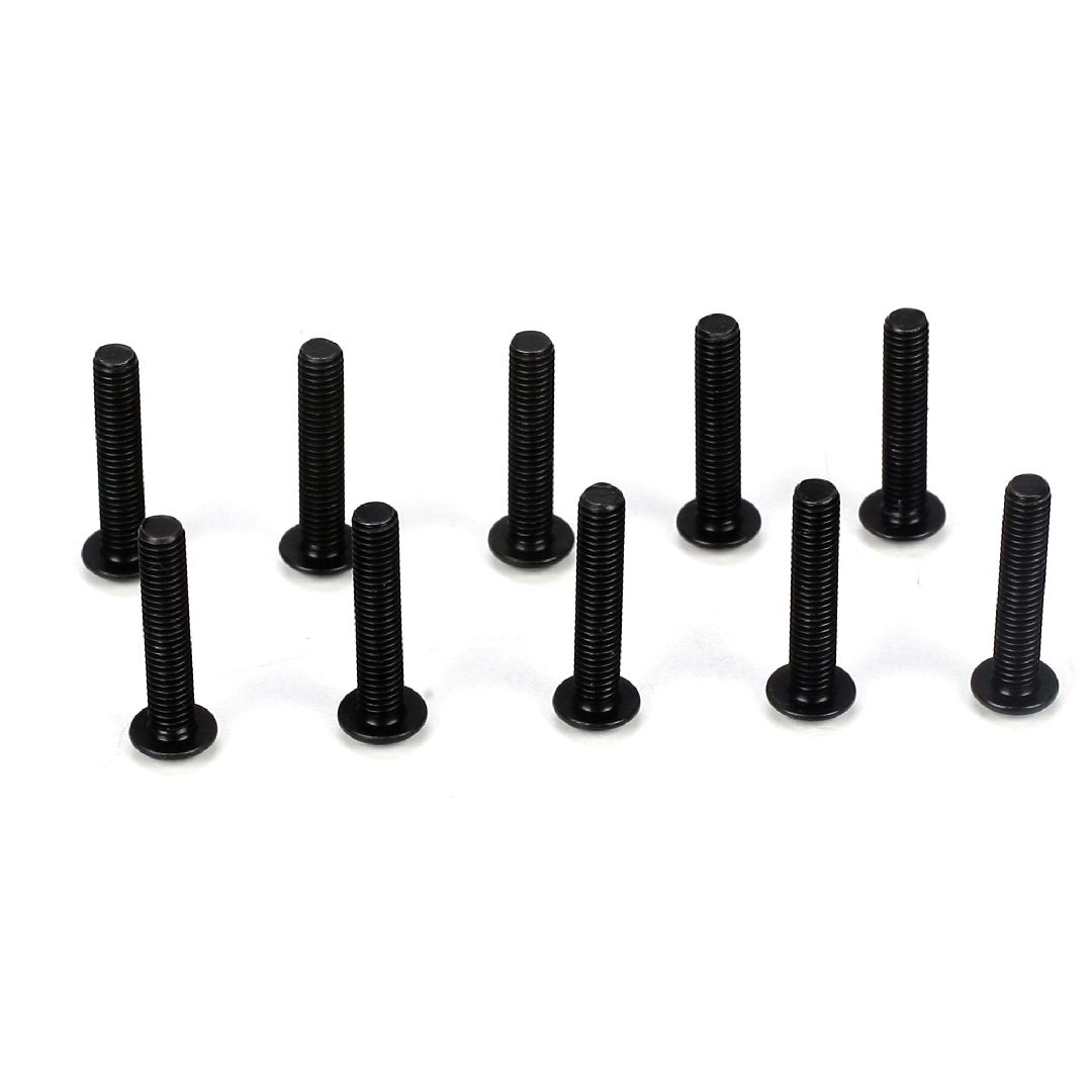 TLR Button Head Screws, M3 x 16mm (10)
