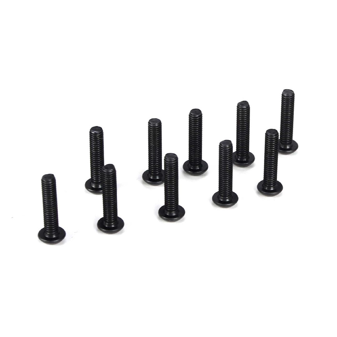 TLR Button Head Screws, M3 x 14mm (10)