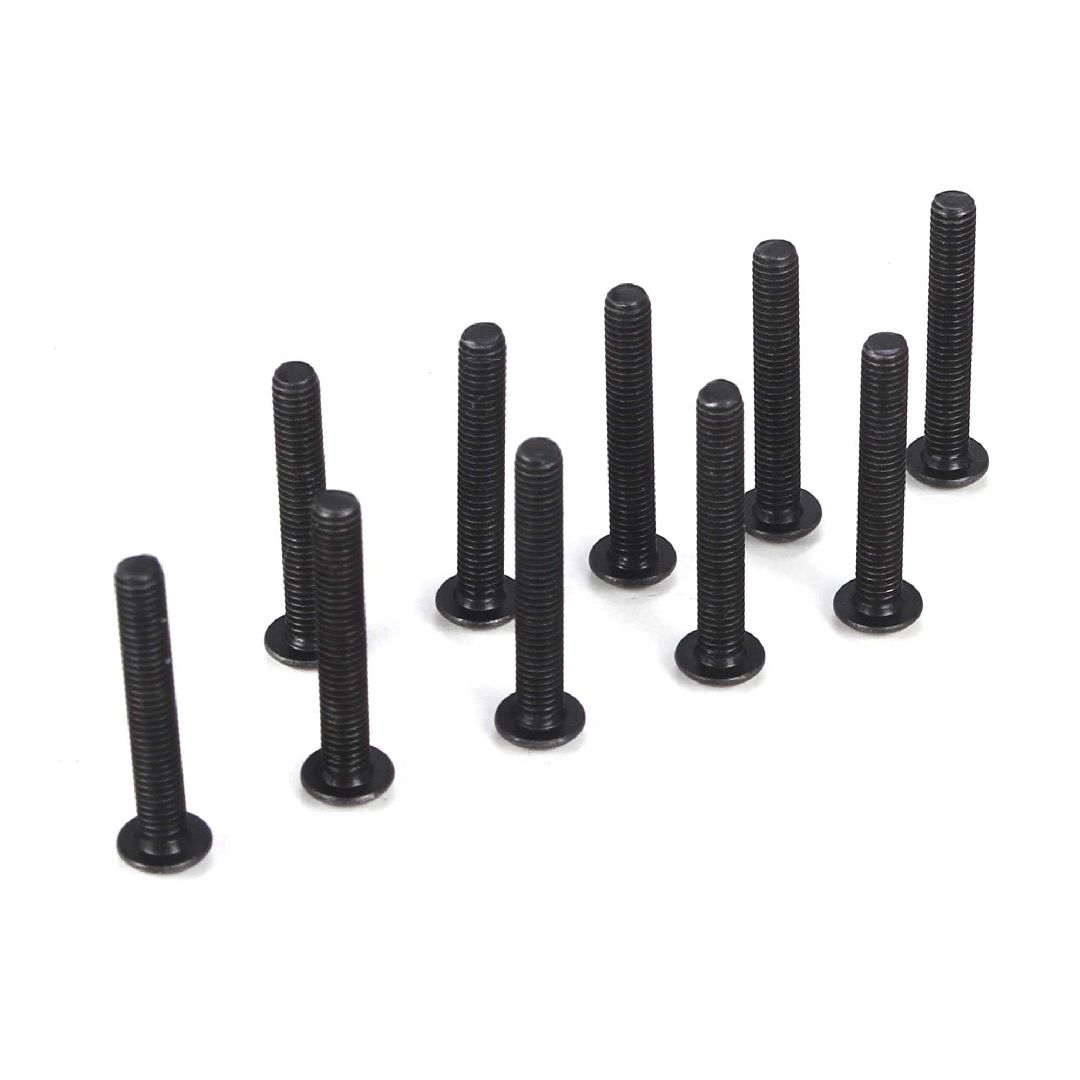 TLR Button Head Screws, M3 x 20mm (10)