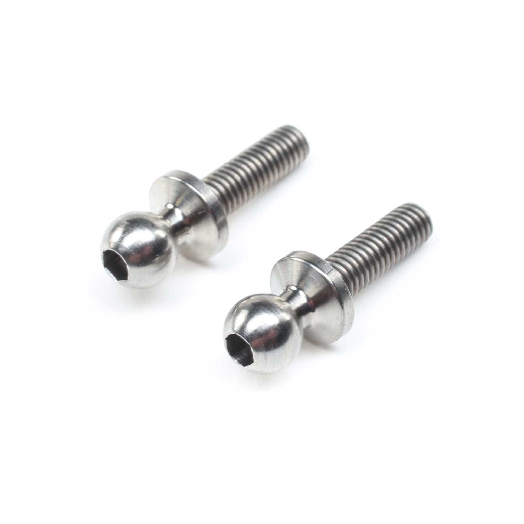 TLR Titanium Ball Stud, 4.8 x 10mm (2)22/22T