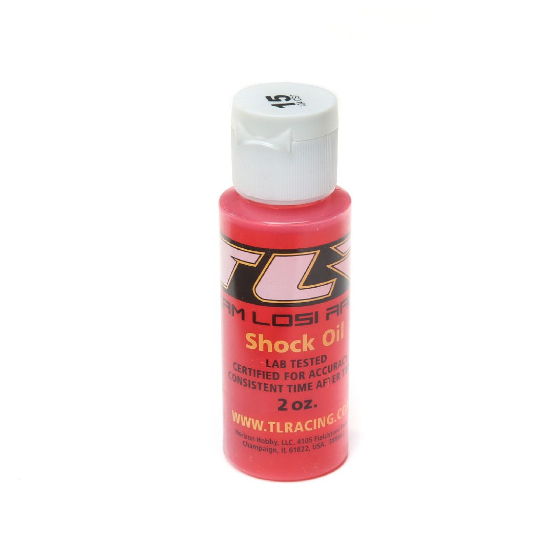 TLR Silicone Shock Oil, 15WT, 104CST, 2OZ