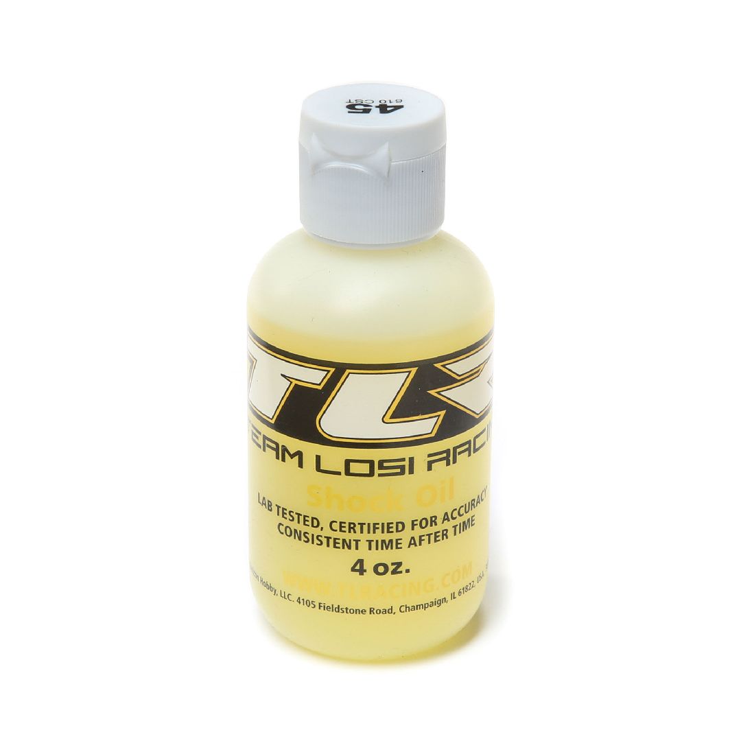 TLR Silicone Shock Oil, 45WT, 610CST, 4OZ