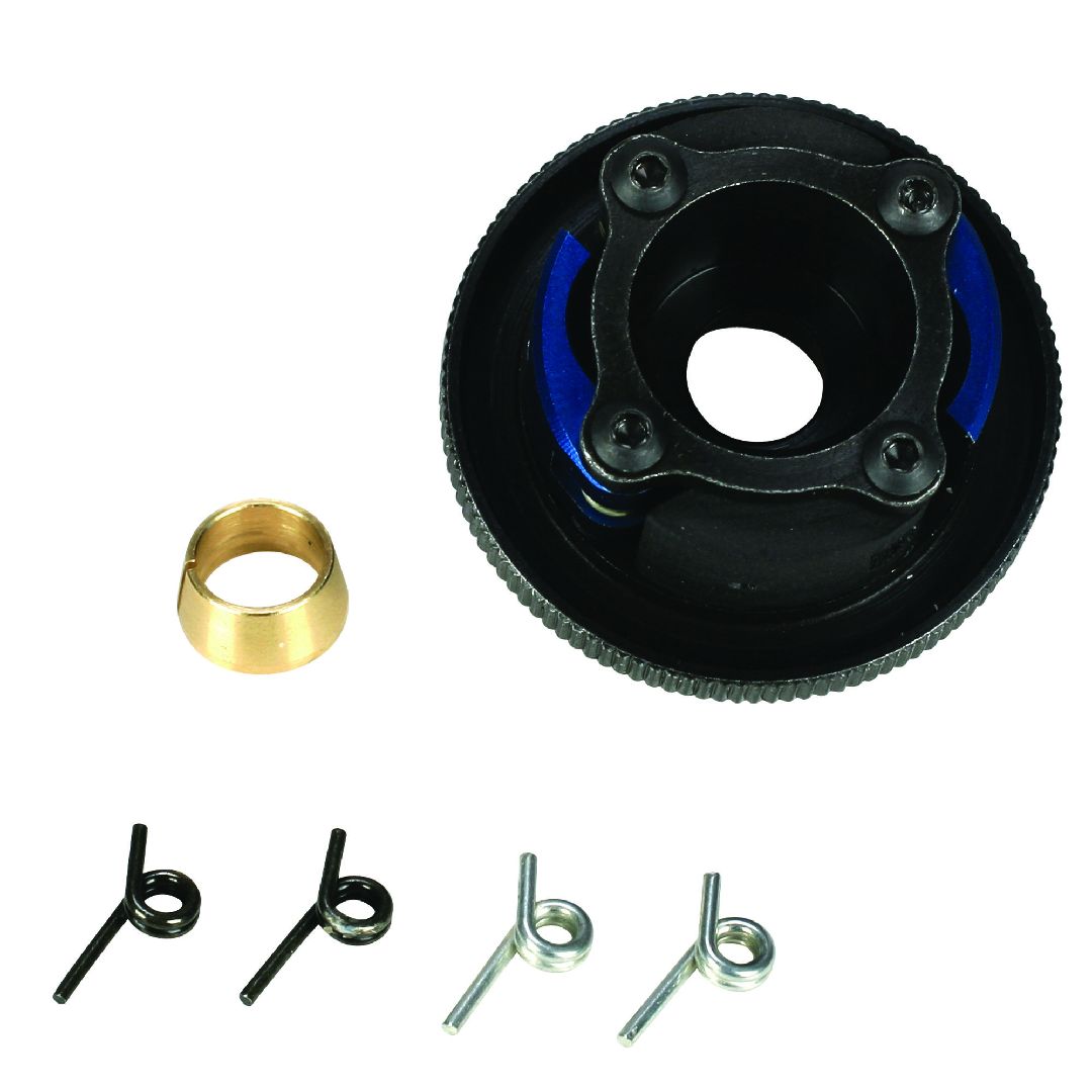 TLR Prebuilt Clutch, 4 Shoe, Steel: 8B, 8T