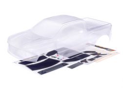 Traxxas Body, Ford Raptor R (Clear)/ Window Masks/ Decal Sheets