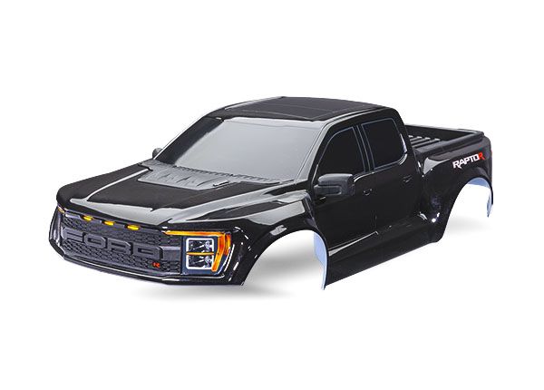 Traxxas Body, Ford Raptor R, Complete (Black)