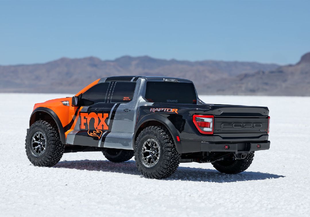 Traxxas 1/10 Ford Raptor R VXL Brushless 4x4 RTR - Fox2 - Click Image to Close
