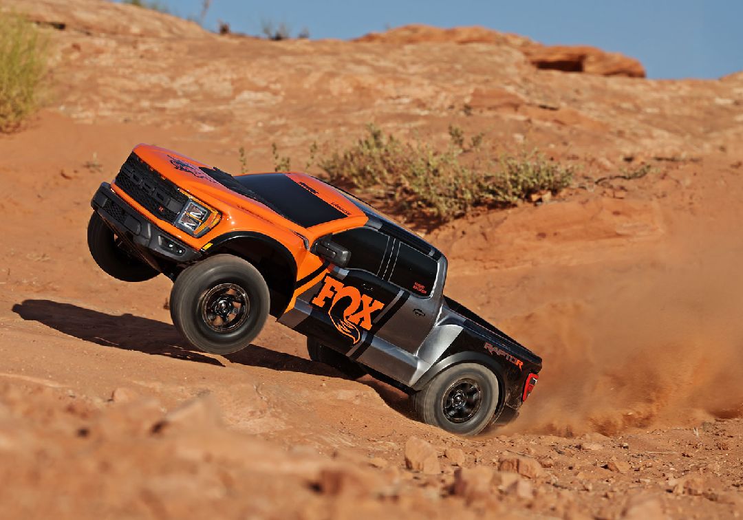 Traxxas 1/10 Ford Raptor R VXL Brushless 4x4 RTR - Fox2 - Click Image to Close