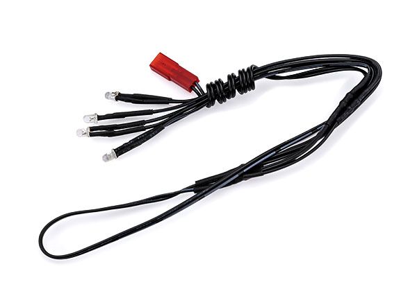 Traxxas Led Light Harness, Front, (Fits #10151 Bumper) (Requires #2263 Y-Harness)