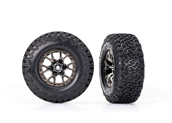 Traxxas BFGoodrich All-Terrain T/A KO2 Premounts (2) (2WD Front) - Click Image to Close