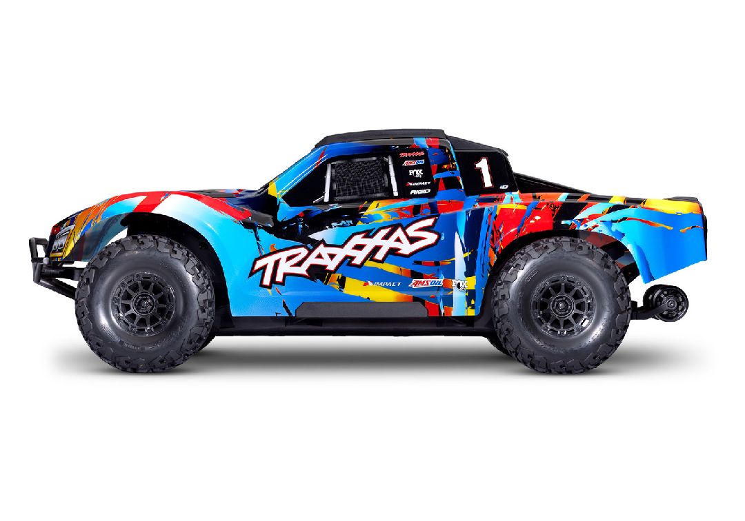 Traxxas Maxx Slash 1/8 4WD Brushless Short Course Truck - RNR - Click Image to Close