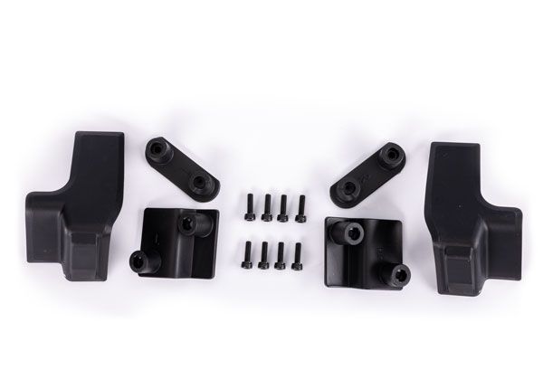 Traxxas Body Reinforcement Set, black/ 3x10mm CS (8) - Click Image to Close